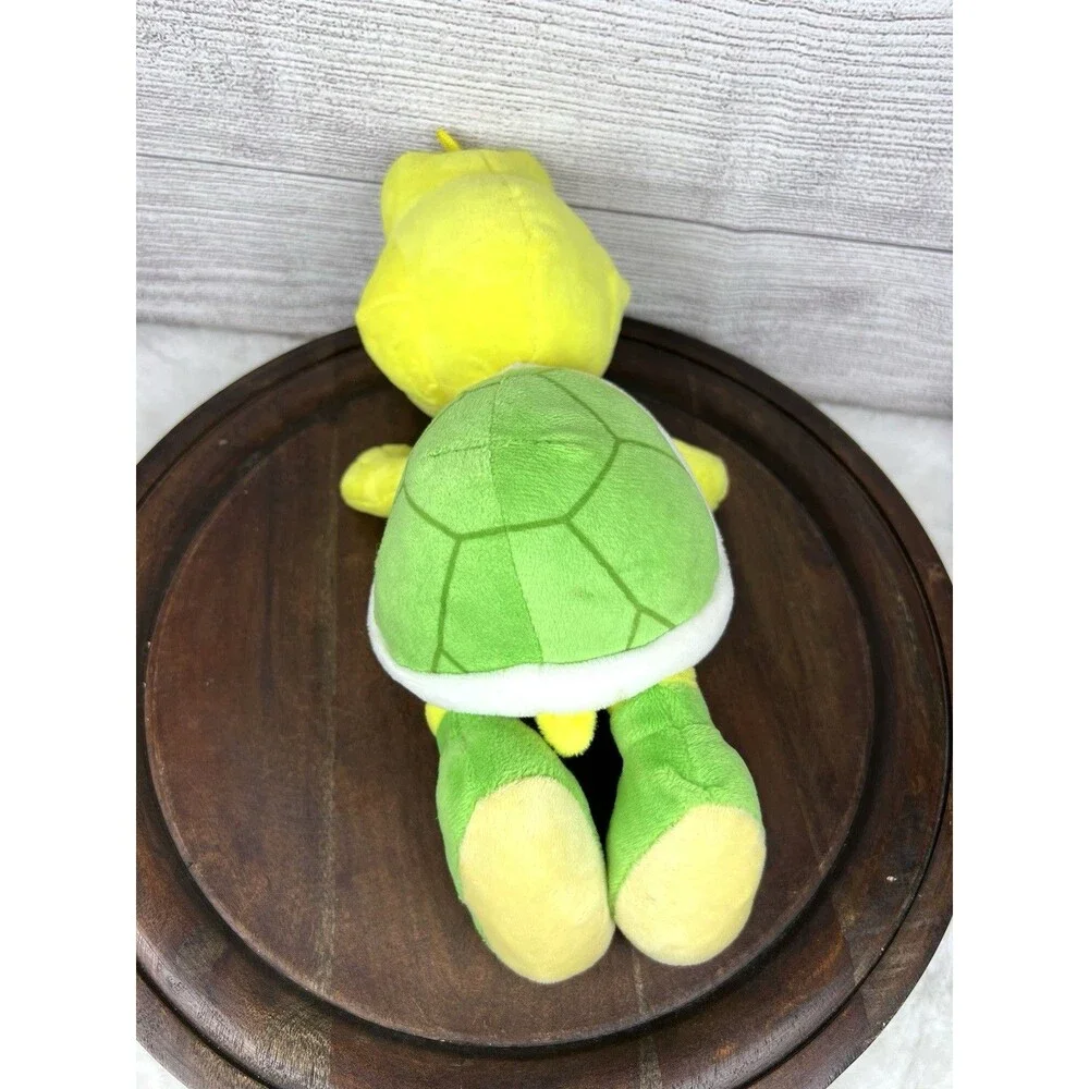 Super Mario Bros Koopa Troopa Plush Doll Small Yellow Green White Toy NO TAG